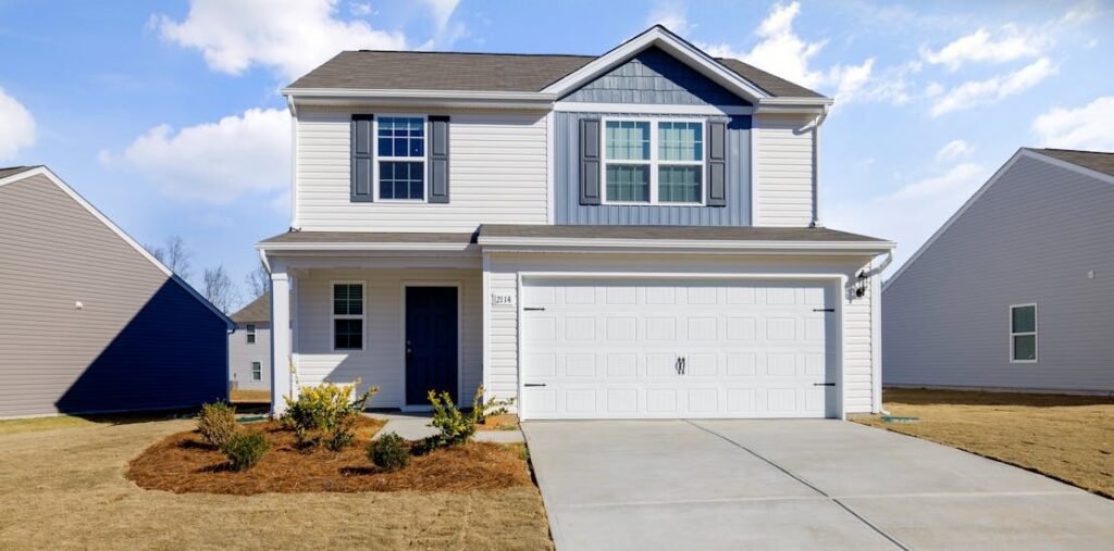 A home protected by roofing companies in Lillington.