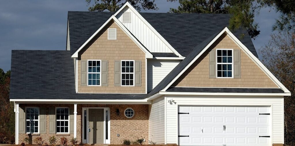 a home after receiving roof maintenance services in Raleigh